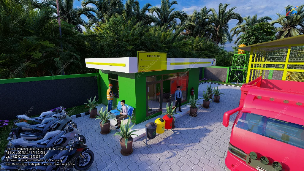 Desain Agen LPG
